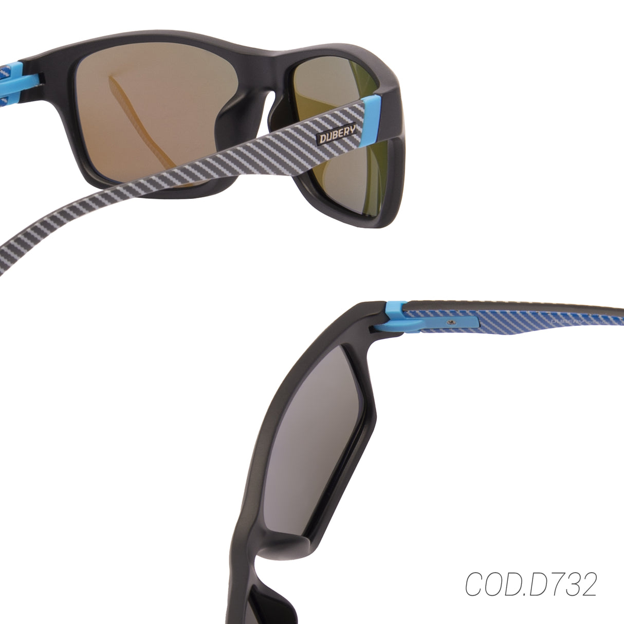 LENTES DE SOL POLARIZADOS UNISEX D732 DUBERY