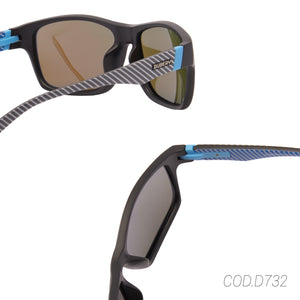 LENTES DE SOL POLARIZADOS UNISEX D732 DUBERY