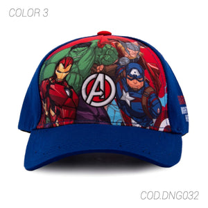 GORRA CON BROCHE KIDS DNG032 MARVEL MARVEL