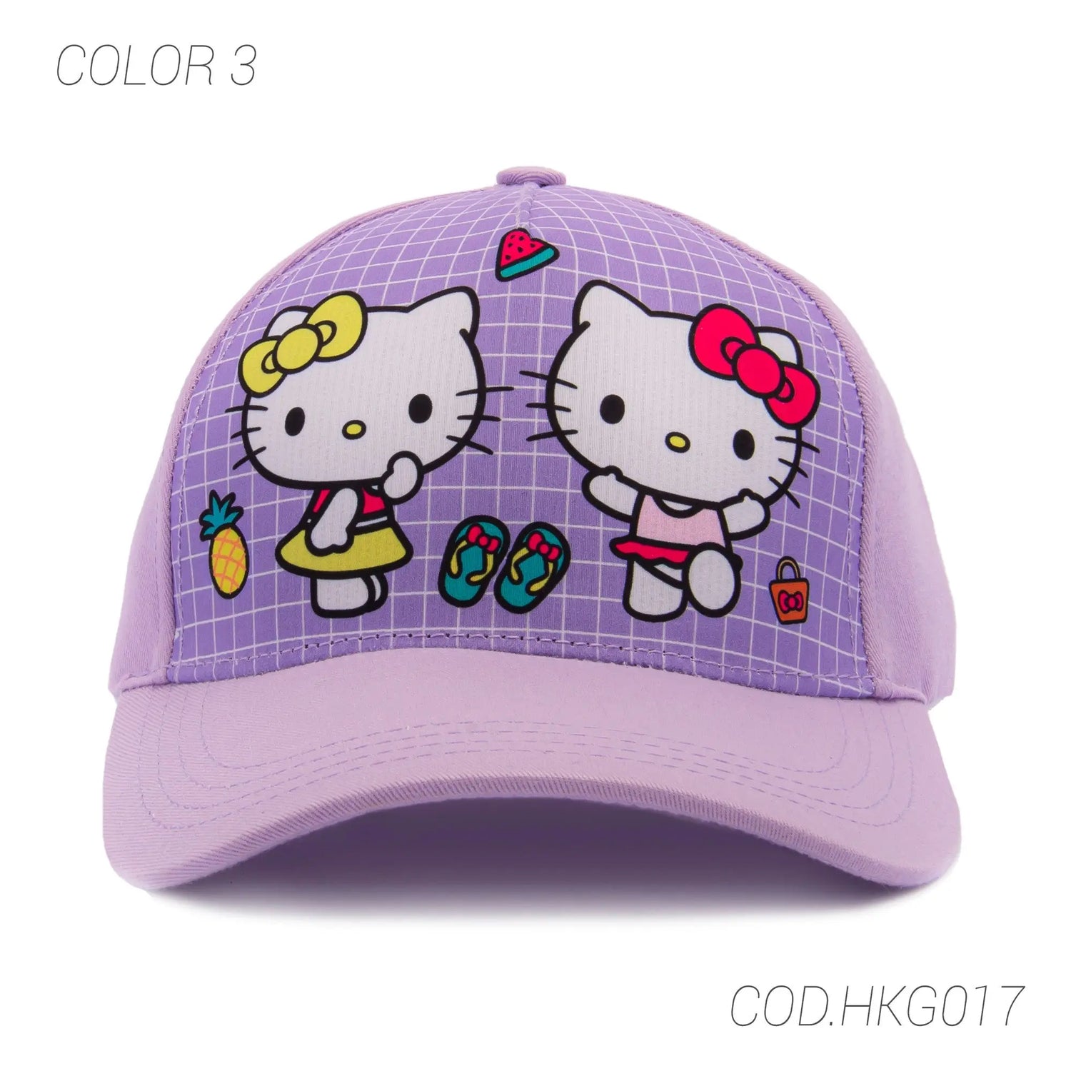 GORRA CON BROCHE KIDS HKG017 HELLO KITTY HELLO KITTY