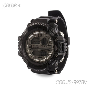 RELOJ ACUATICO MUJER JS-9978V JIASEN SPORTWATCH