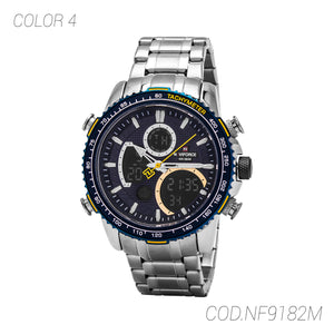 RELOJ ACUATICO HOMBRE NF9182 NAVIFORCE