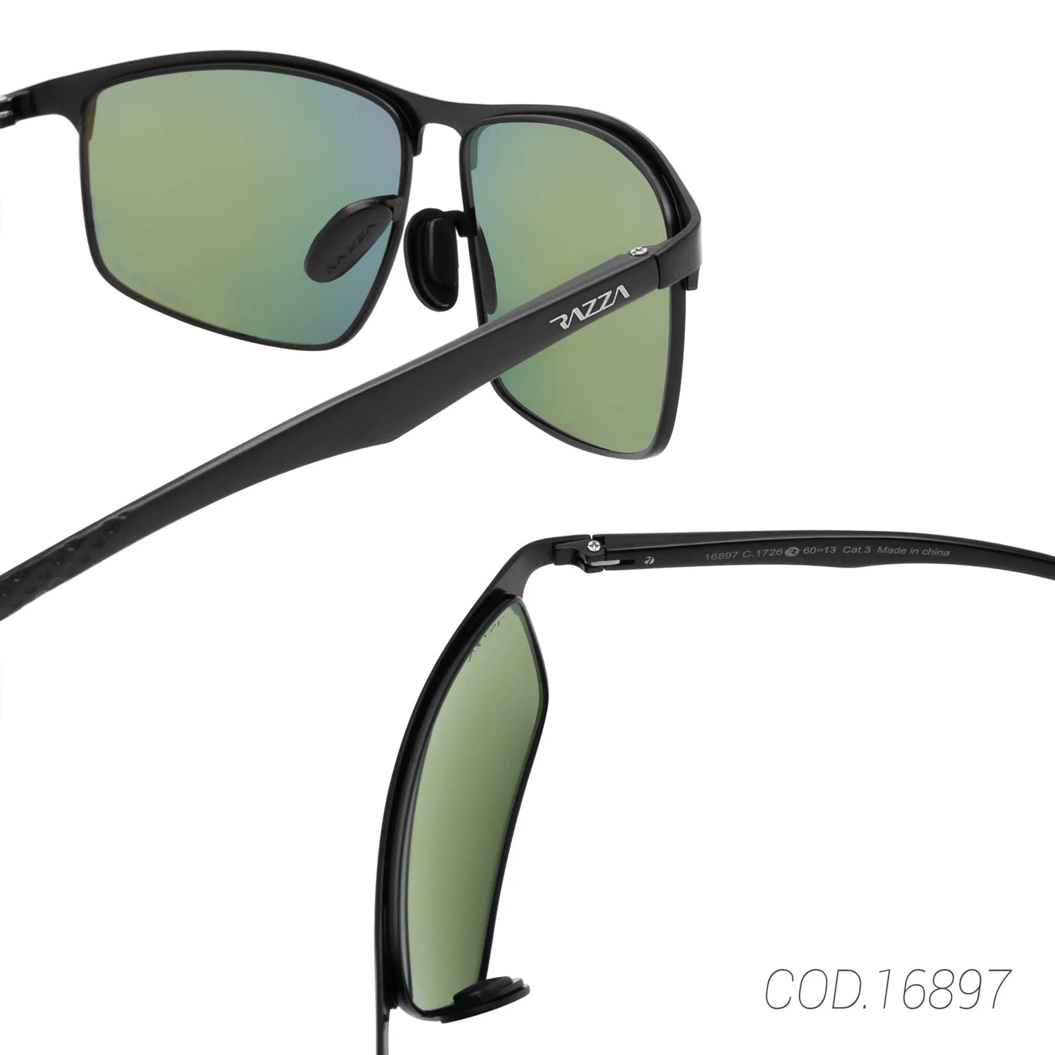 LENTES DE SOL POLARIZADOS UNISEX 16897 RAZZA RAZZA