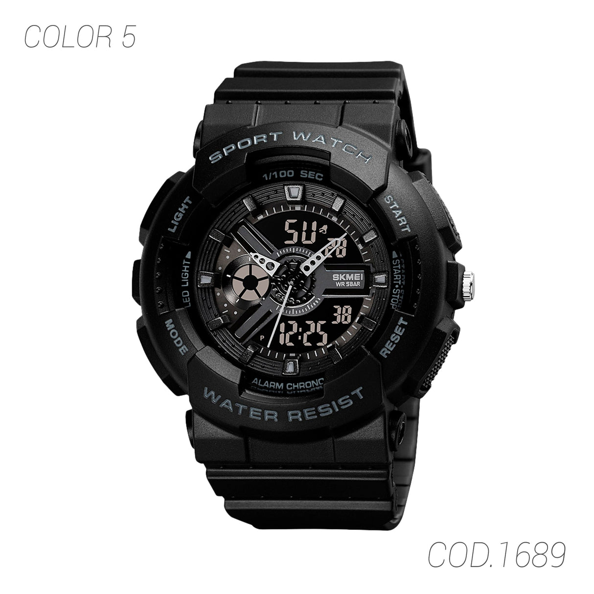 RELOJ ACUATICO MUJER 1689 SKMEI