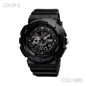 RELOJ ACUATICO MUJER 1689 SKMEI