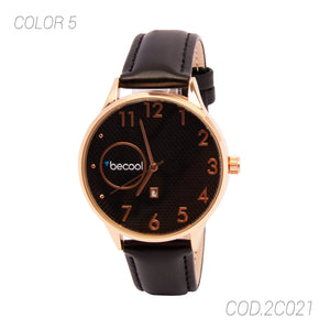 RELOJ RESISTENTE MUJER 2C021 BECOOL BECOOL