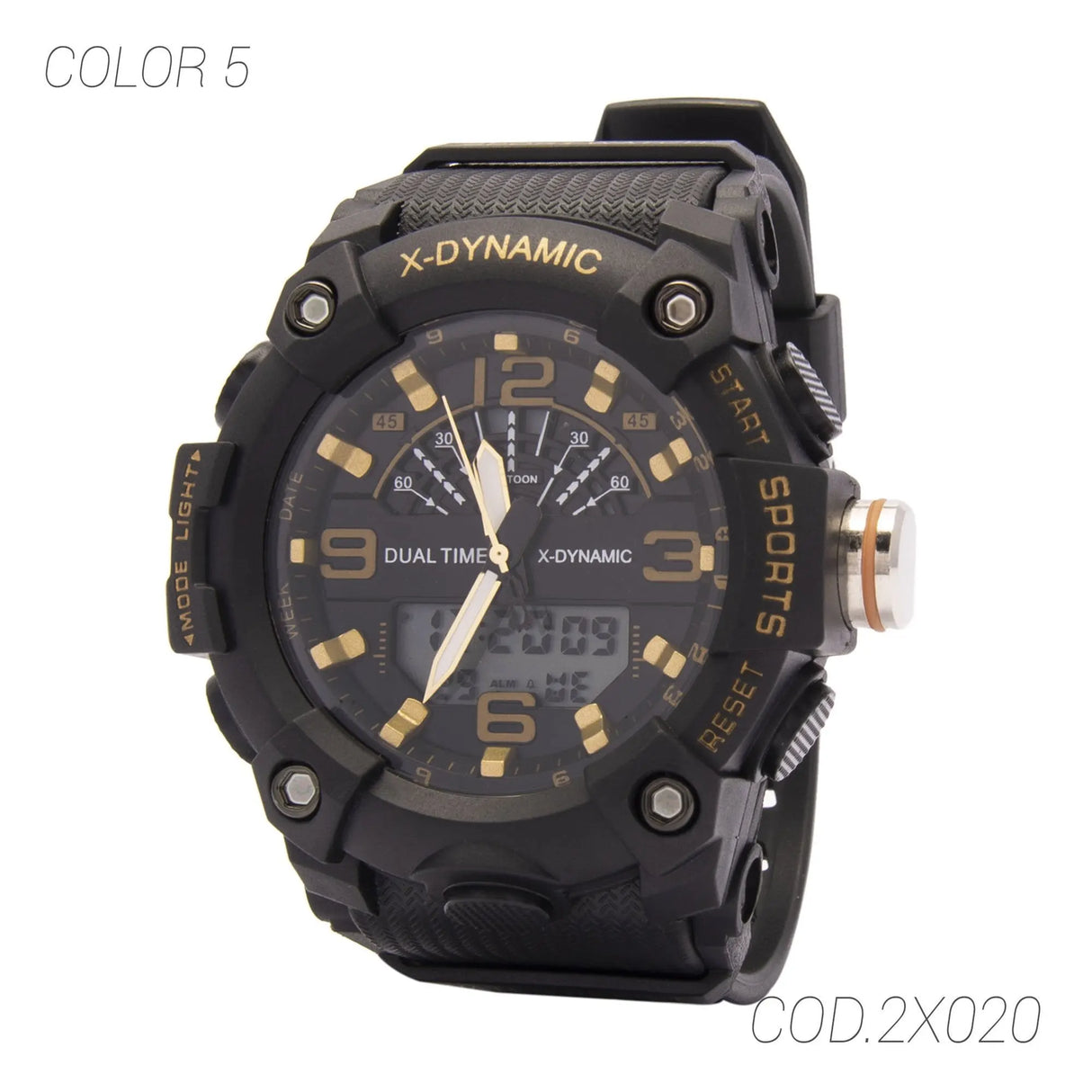 RELOJ RESISTENTE HOMBRE 2X020 XDYNAMIC X-DYNAMIC
