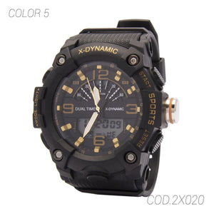 RELOJ RESISTENTE HOMBRE 2X020 XDYNAMIC X-DYNAMIC