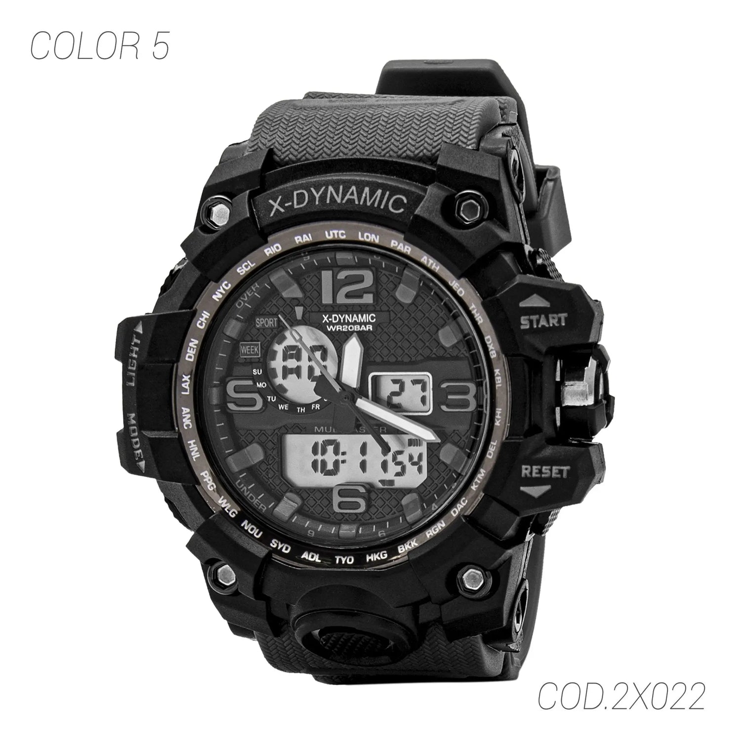 RELOJ RESISTENTE HOMBRE 2X022 XDYNAMIC X-DYNAMIC