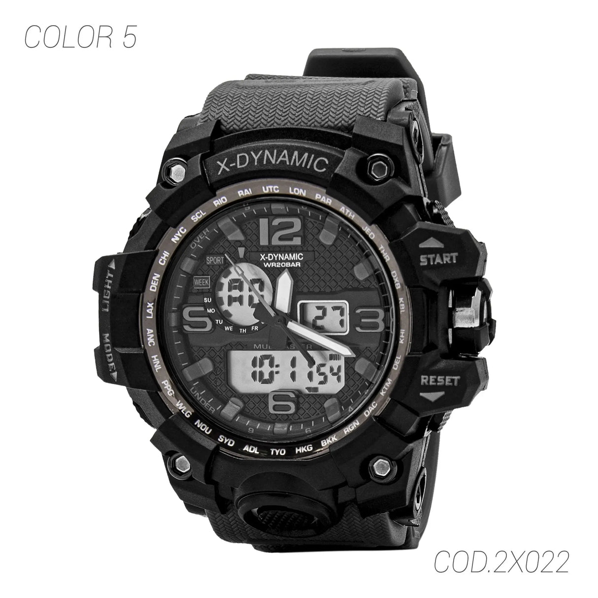 RELOJ RESISTENTE HOMBRE 2X022 XDYNAMIC X-DYNAMIC