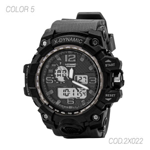 RELOJ RESISTENTE HOMBRE 2X022 XDYNAMIC X-DYNAMIC