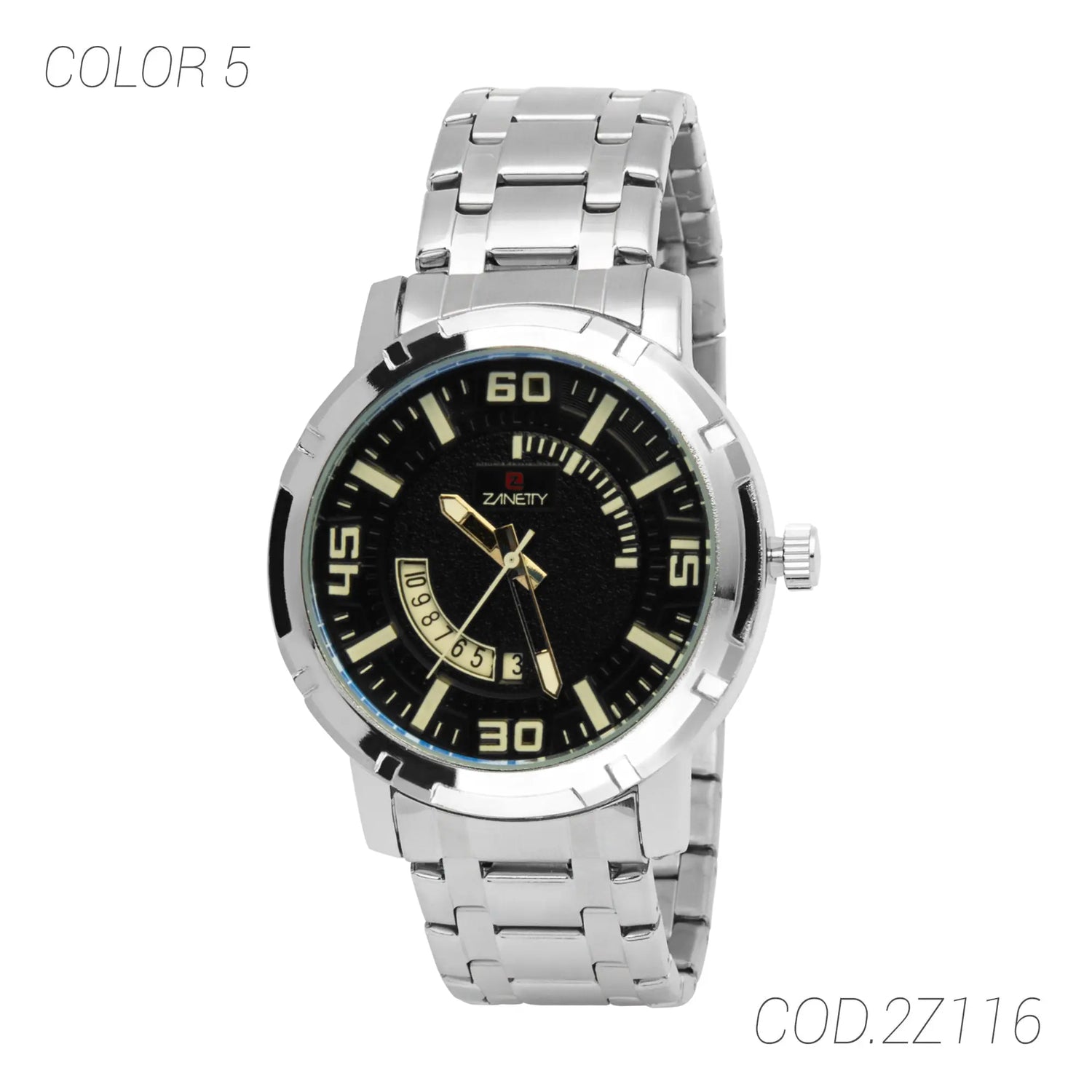 RELOJ RESISTENTE HOMBRE 2Z116 ZANETTY ZANETTY