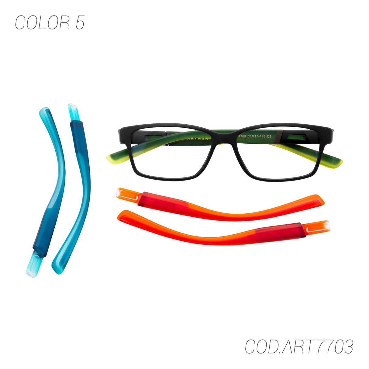 MONTURA DESCANSO HOMBRE ART7703CB CONFORT BLUE®