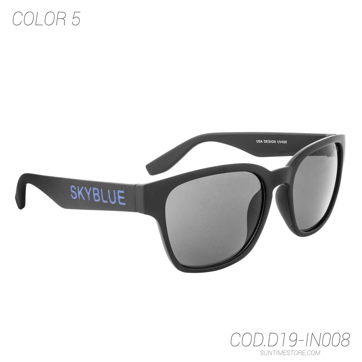 LENTES DE SOL UV400 UNISEX IN008 SKY BLUE SKYBLUE