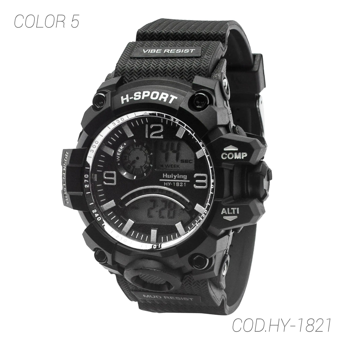 RELOJ ACUATICO MUJER HY-1821 JIASEN SPORTWATCH