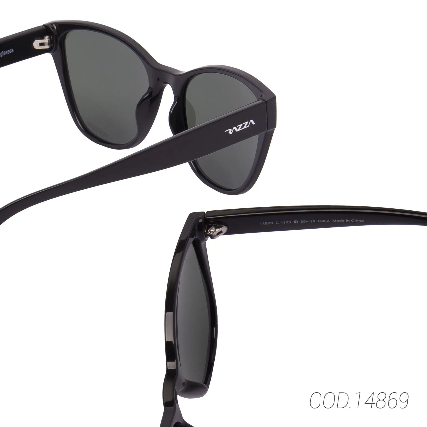 LENTES DE SOL POLARIZADAS MUJER 14869 RAZZA RAZZA
