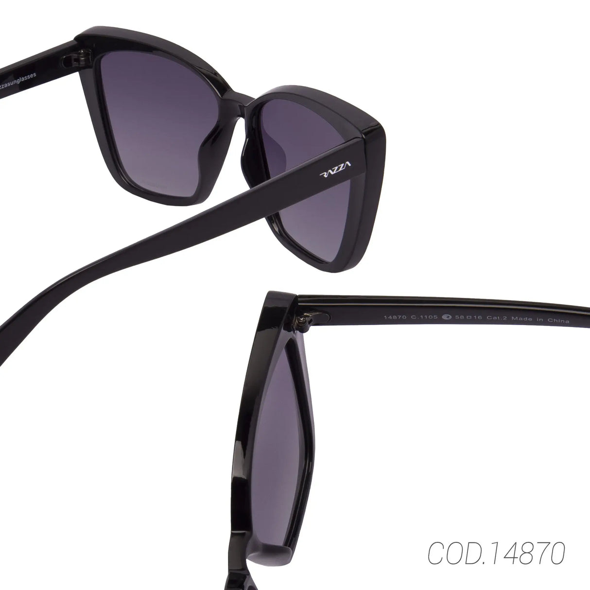 LENTES DE SOL POLARIZADAS MUJER 14870 RAZZA RAZZA