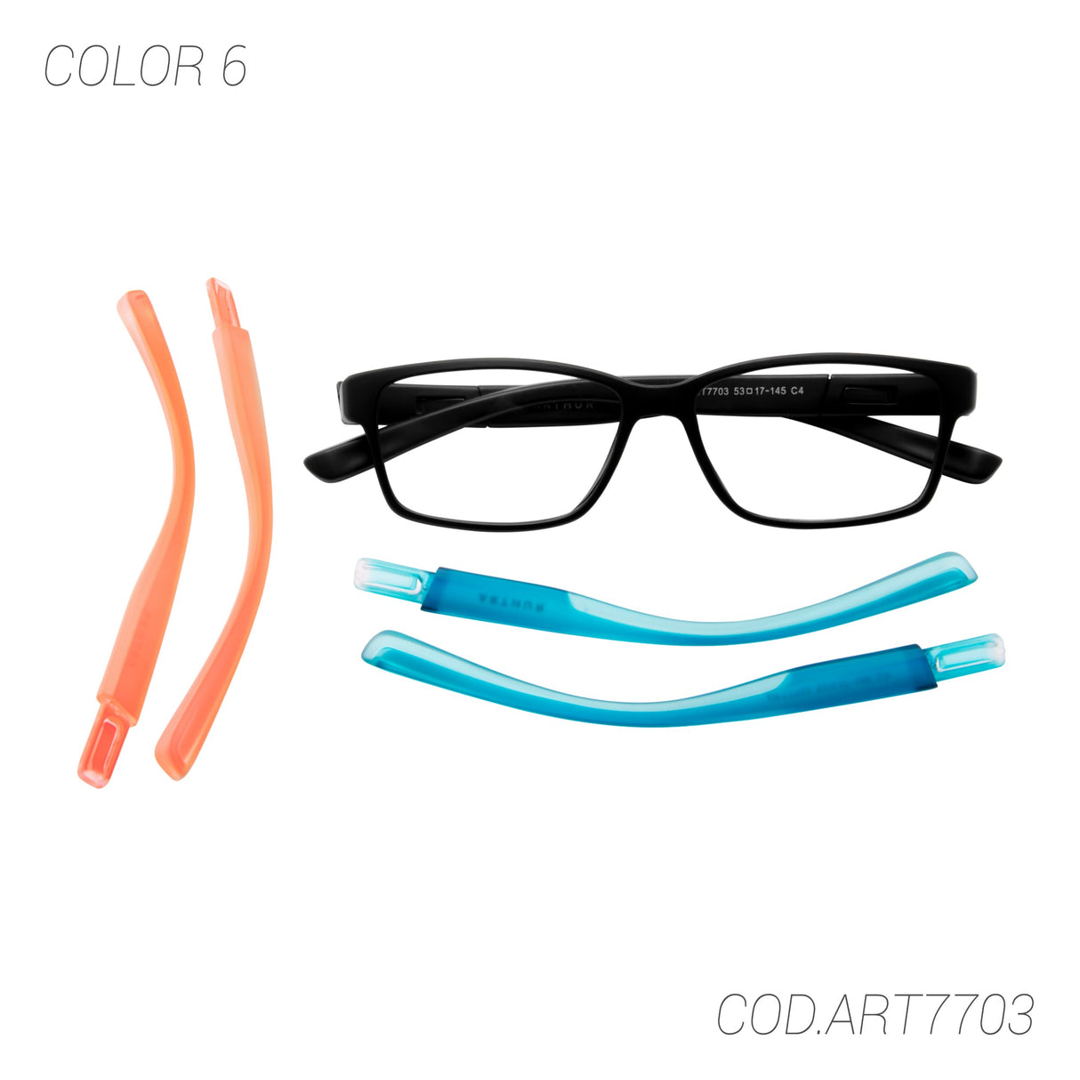 MONTURA DESCANSO HOMBRE ART7703CB CONFORT BLUE®