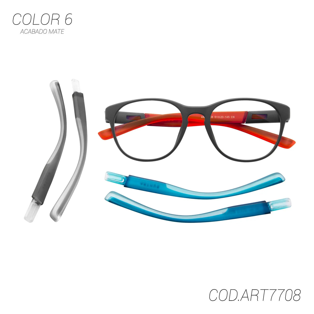 MONTURA DESCANSO HOMBRE ART7708CB CONFORT BLUE® CONFORT BLUE