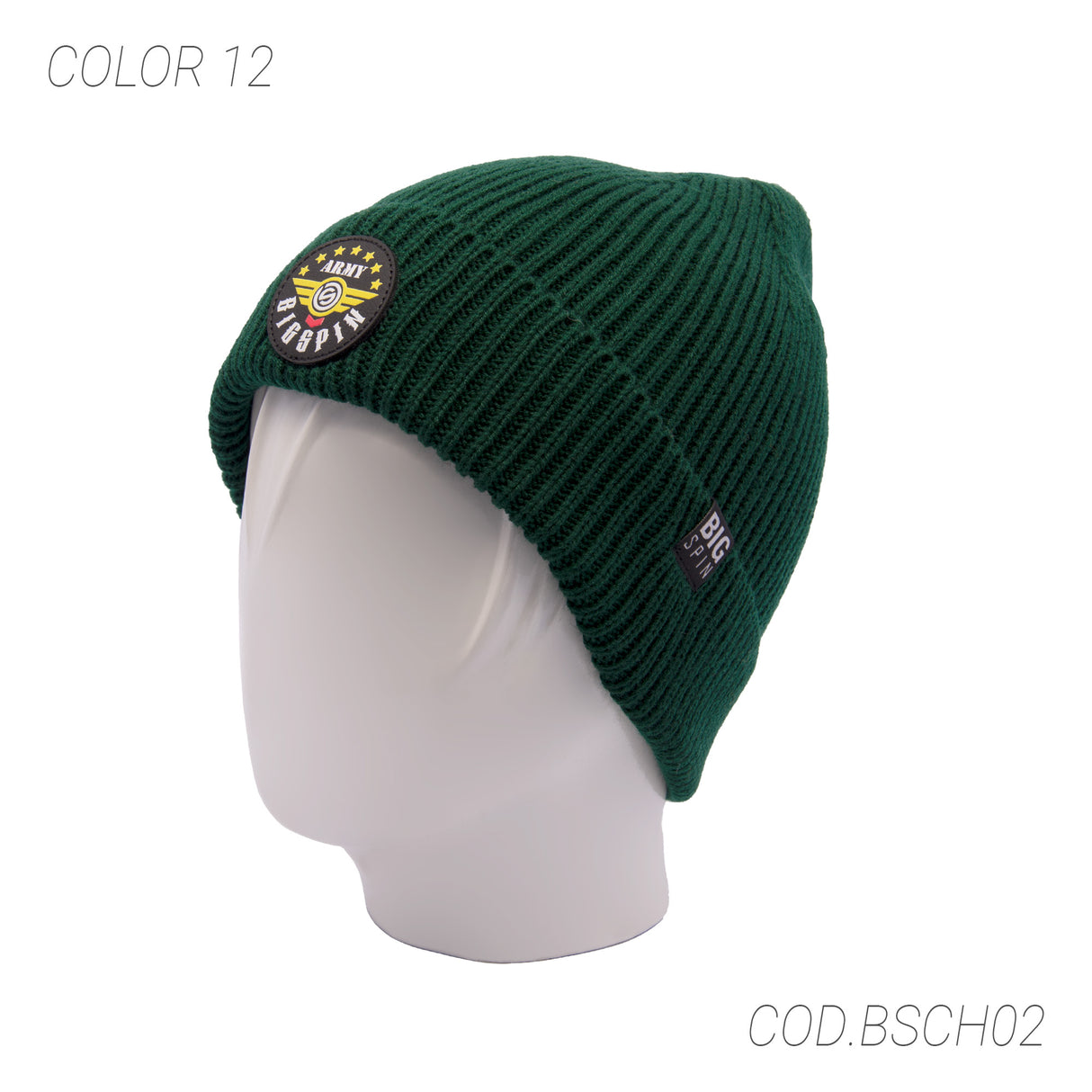 BEANIE BORDADO UNISEX BSCH02 BIGSPIN