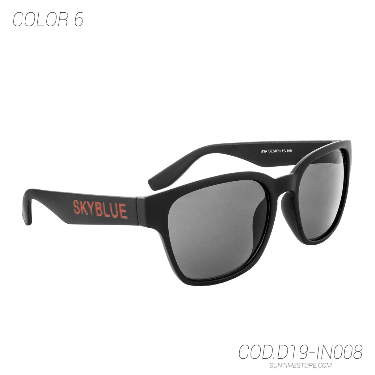 LENTES DE SOL UV400 UNISEX IN008 SKY BLUE SKYBLUE