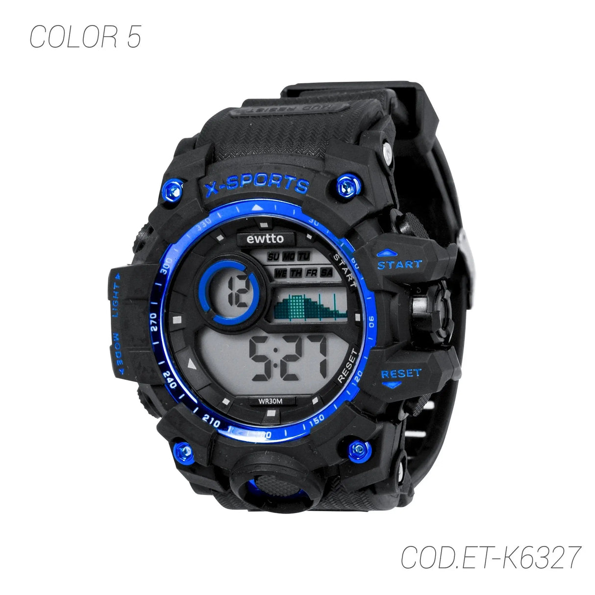 RELOJ RESISTENTE HOMBRE ET-K6327 EWTTO EWTTO