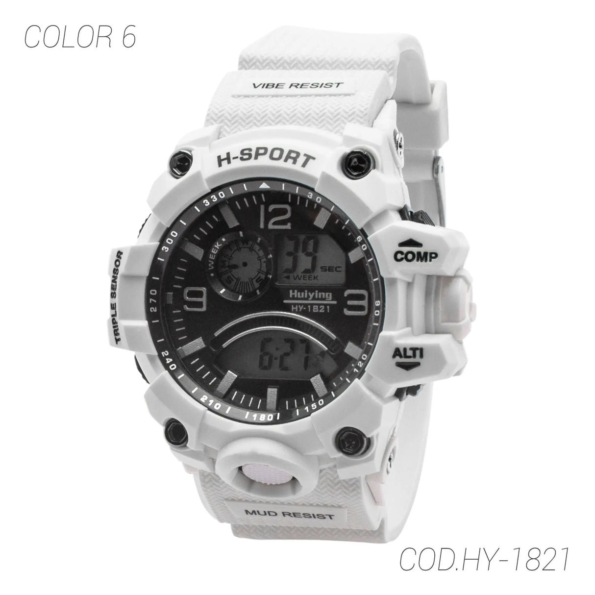 RELOJ ACUATICO MUJER HY-1821 JIASEN SPORTWATCH