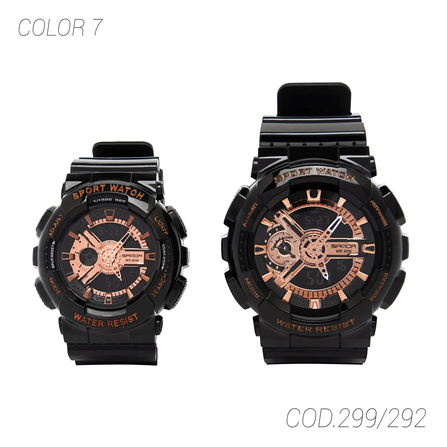 RELOJ SANDA 299/292 ACUATICO PARA PAREJA SUNTIME