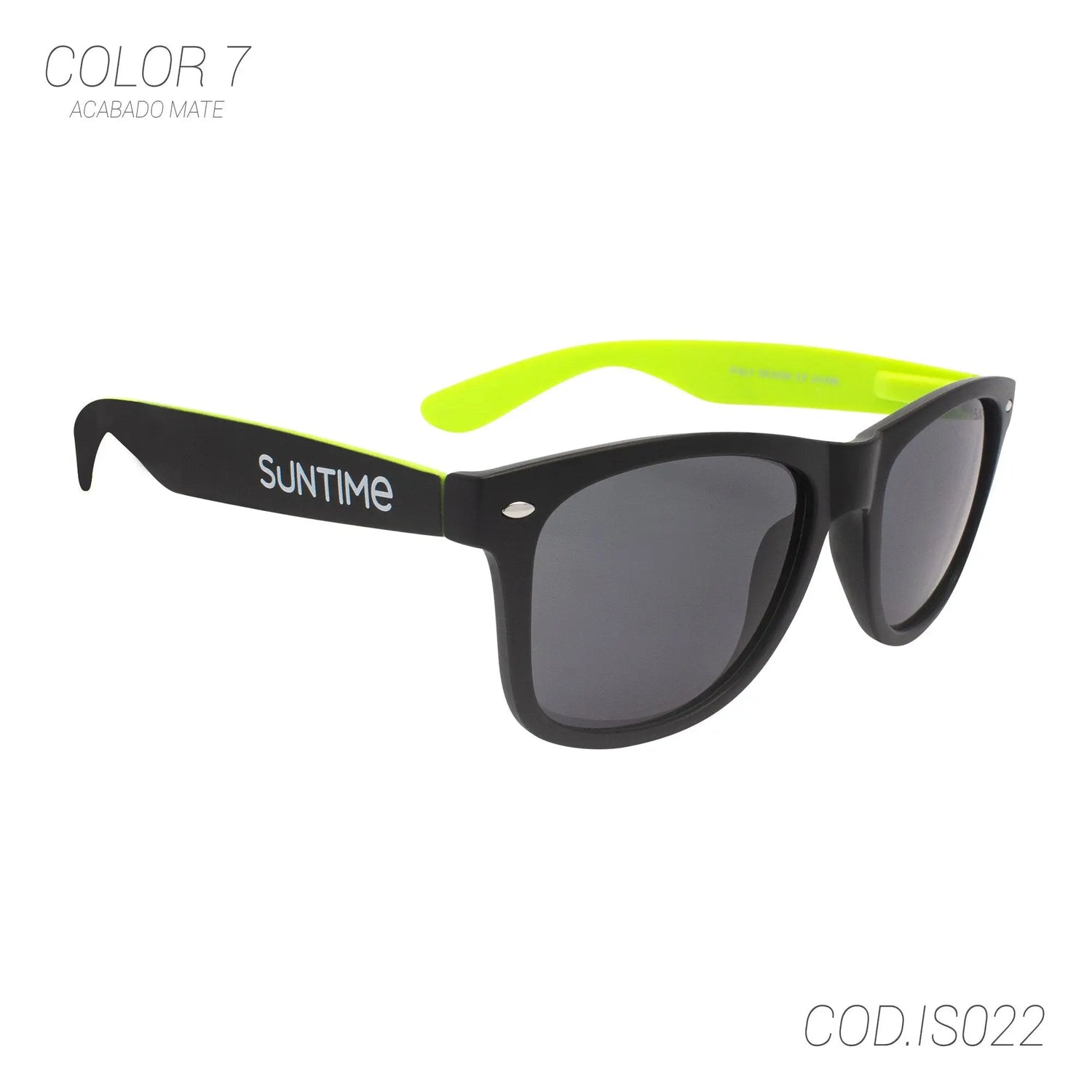 LENTES DE SOL UV400 UNISEX D19-IS022 SUNTIME SUNTIME