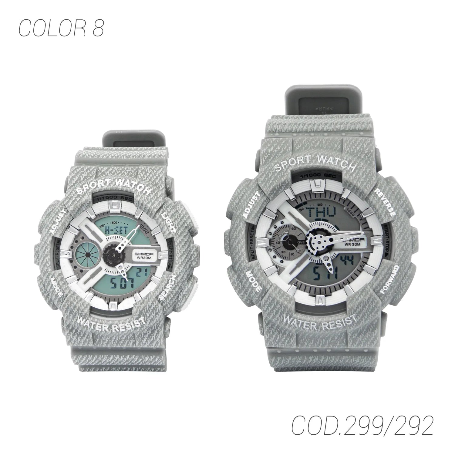 RELOJ SANDA 299/292 ACUATICO PARA PAREJA SUNTIME