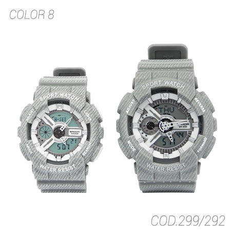 RELOJ SANDA 299/292 ACUATICO PARA PAREJA SUNTIME