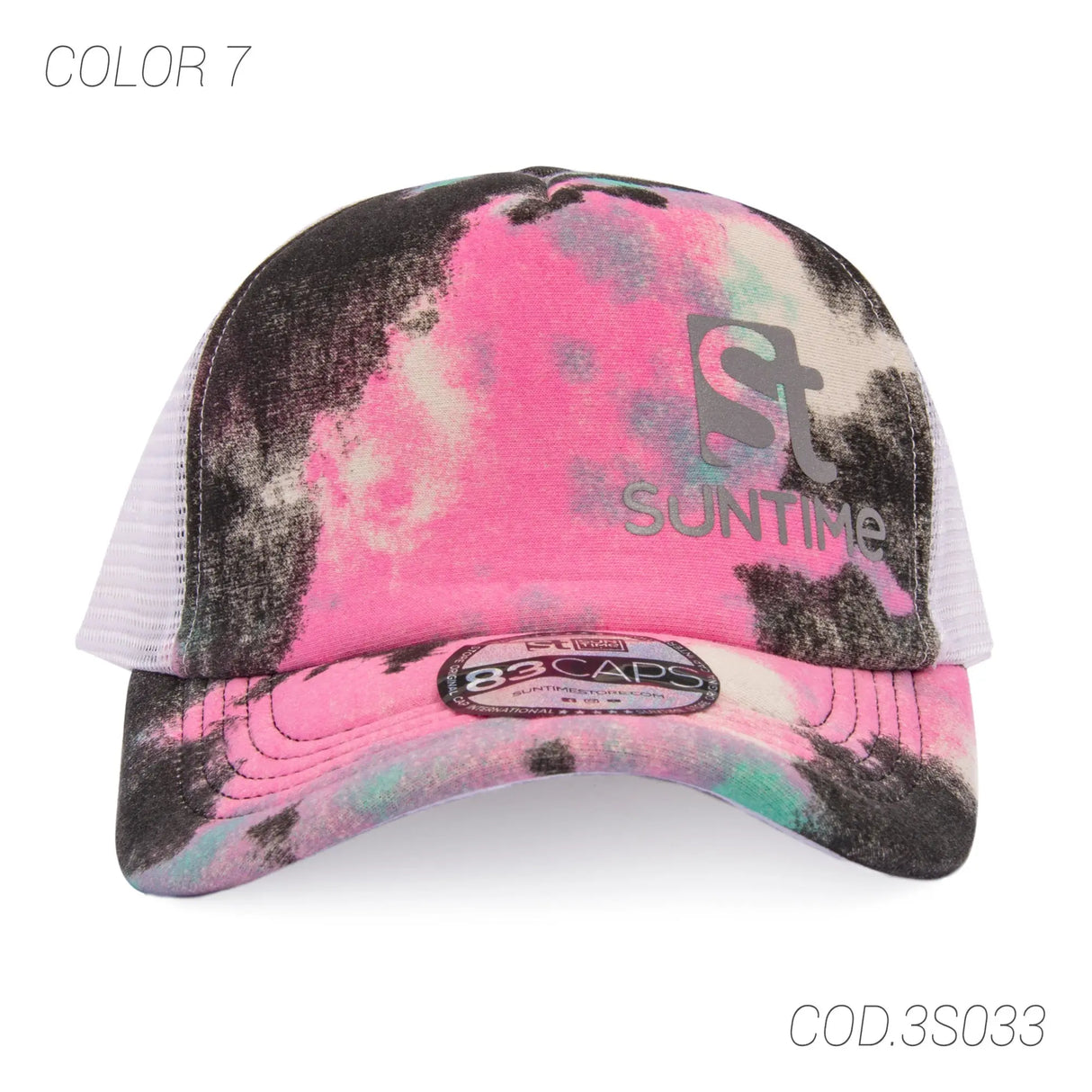 GORRA CON BROCHE UNISEX 3S033 SUNTIME SUNTIME