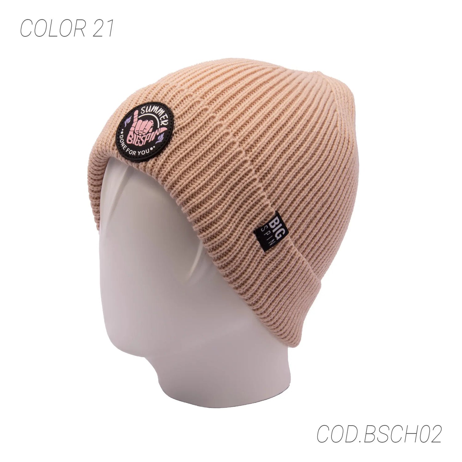 BEANIE BORDADO UNISEX BSCH02 BIGSPIN BIGSPIN