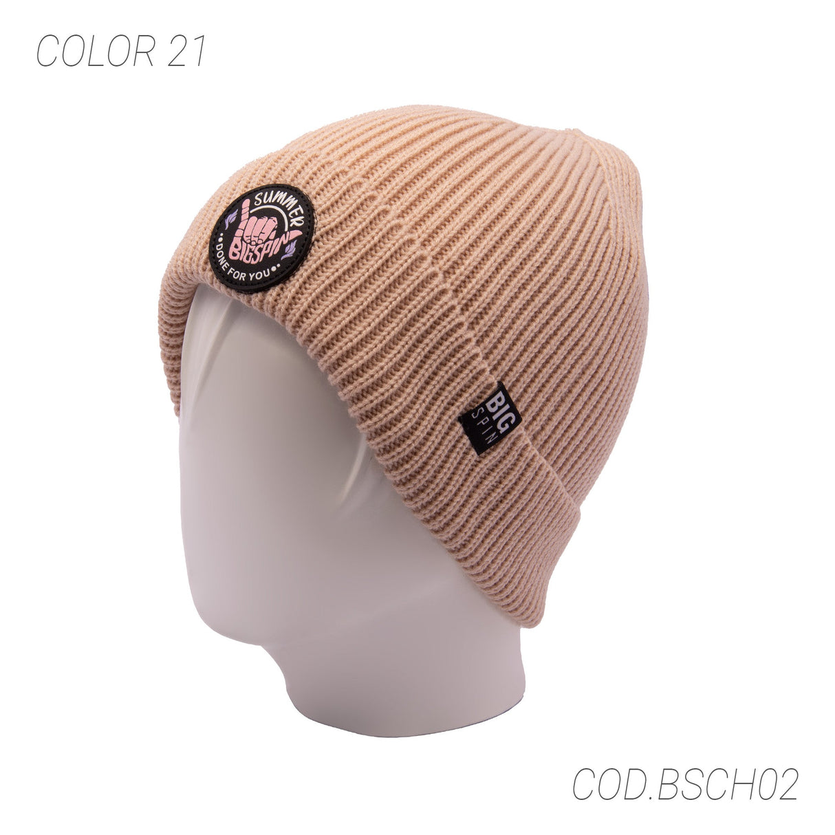 BEANIE BORDADO UNISEX BSCH02 BIGSPIN