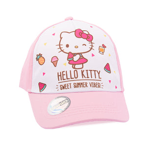 GORRA CON BROCHE MUJER HKG014 HELLO KITTY
